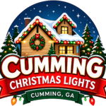 Cumming Christmas Light Installation