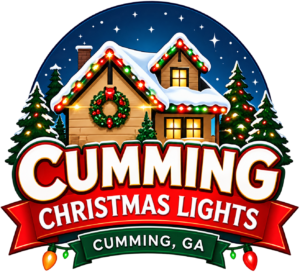 Cumming Christmas Light Installation